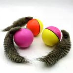Hareketli Sesli Peluş Pilli Kedi Oyuncağı 8 Cm
