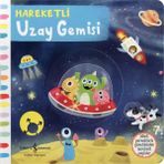 Hareketli Uzay Gemisi Kitabı - Çok Renkli
