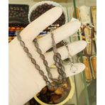 HARELİ TURKUAZ KATALİN TESBİH BEYZİ MODEL ALPAKA PÜSKÜL