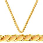 Harem Altın 22 Ayar 50 Cm Pullu Halep Zincir Znc34