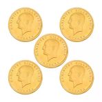 Harem Altın 5 Eski Cumhuriyet Altını - Ata Lira