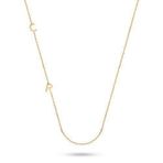 Harem Altın AD12 14 Ayar İki Harfli İsim Altın Kolye