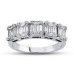 Harem Altın B10 0.59 Ct Baget Pırlanta Yüzük