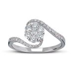 Harem Altın CORY9 0.45 Ct Coronet Pırlanta Yüzük