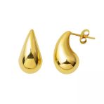Harem Altın Damla Model 14 Ayar Altın Küpe Kp068