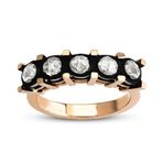 Harem Altın EY26 0.50 Ct Elmas Beştaş Yüzük