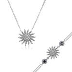 Harem Altın Gümüş Güneş Kadın Set