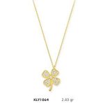 Harem Altın KLY1064 14 Ayar Altın Yonca Kolye