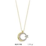 Harem Altın KLY1195 14 Ayar Altın Ayyıldız Kolye
