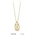 Harem Altın KLY1634 14 Ayar Altın Yüzük Model Kolye