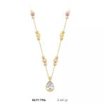 Harem Altın KLY1796 14 Ayar Altın Damla Dorika Kolye