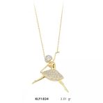 Harem Altın KLY1834 14 Ayar Altın Balerin Kolye