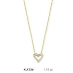 Harem Altın KLY236 14 Ayar Altın Kalp Kolye