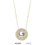 Harem Altın KLY358 14 Ayar Altın Vav Kolye