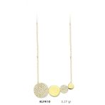 Harem Altın KLY410 14 Ayar Altın Oval Kolye