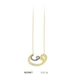 Harem Altın KLY467 14 Ayar Altın Vav Kolye
