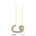 Harem Altın KLY479 14 Ayar Altın Vav Kolye