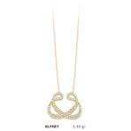 Harem Altın KLY487 14 Ayar Altın Vav Kolye
