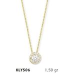 Harem Altın KLY506 14 Ayar Altın Tektaş Kolye