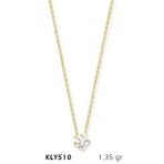 Harem Altın KLY510 14 Ayar Altın Tektaş Kolye