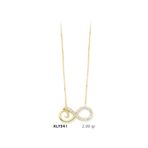 Harem Altın KLY541 14 Ayar Sonsuzluk Altın Kolye