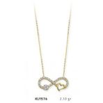 Harem Altın KLY576 14 Ayar Altın Sonsuzluk Kolye