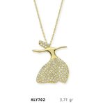 Harem Altın KLY702 14 Ayar Altın Mevlana Kolye