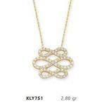 Harem Altın KLY751 14 Ayar Altın Sonsuzluk Kolye