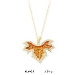 Harem Altın KLY925 14 Ayar Altın Yaprak Kolye