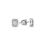 Harem Altın KPB9 Kadın 0.32 Carat F Renk Pırlanta Küpe