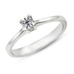 Harem Altın PR107 0.22 ct D Renk Pırlanta Tektaş Yüzük