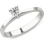 Harem Altın PR116 0.38 ct E Renk Hrd Sertifikalı Pırlanta Tektaş Yüzük