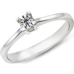 Harem Altın PR136 0.20 ct F Renk Pırlanta Tektaş Yüzük