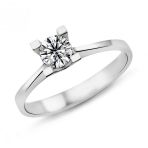 Harem Altın PR157 0.45 ct F Renk Hrd Sertifikalı Pırlanta Tektaş Yüzük