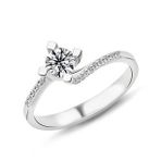 Harem Altın PR18 0.44 ct F Renk Hrd Sertifikalı Pırlanta Tektaş Yüzük