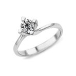 Harem Altın PR181 0.60 ct E Renk Hrd Sertifikalı Pırlanta Tektaş Yüzük