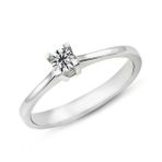 Harem Altın PR218 0.23 ct D Renk Pırlanta Tektaş Yüzük