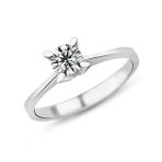 Harem Altın PR224 0.35 ct D Renk Hrd Sertifikalı Pırlanta Tektaş Yüzük