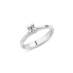 Harem Altın PR284 0.18 ct E Renk Pırlanta Tektaş Yüzük