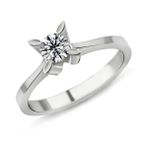 Harem Altın PR288 0.40 ct D Renk Hrd Sertifikalı Pırlanta Tektaş Yüzük