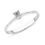 Harem Altın PR311 0.12 ct G Renk Pırlanta Tektaş Yüzük