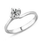 Harem Altın PR332 0.44 ct G Renk Hrd Sertifikalı Pırlanta Tektaş Yüzük