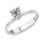 Harem Altın PR351 0.48 ct D Renk Hrd Sertifikalı Pırlanta Tektaş Yüzük