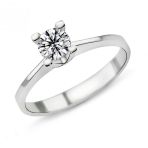 Harem Altın PR424 0.61 ct D Renk Hrd Sertifikalı Pırlanta Tektaş Yüzük