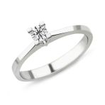 Harem Altın PR434 0.20 ct F Renk Pırlanta Tektaş Yüzük