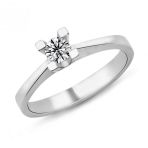 Harem Altın PR465 0.30 ct G Renk Hrd Sertifikalı Pırlanta Tektaş Yüzük