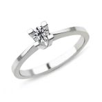 Harem Altın PR473 0.38 ct E Renk Hrd Sertifikalı Pırlanta Tektaş Yüzük