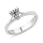Harem Altın PR496 0.37 ct E Renk Hrd Sertifikalı Pırlanta Tektaş Yüzük