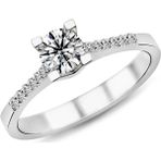 Harem Altın PR57 0.35 ct F Renk Hrd Sertifikalı Pırlanta Tektaş Yüzük