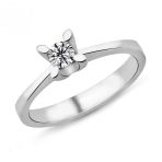 Harem Altın PR96 0.23 ct G Renk Pırlanta Tektaş Yüzük